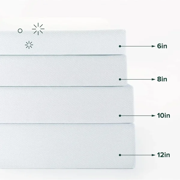 ZINUS Mygel Foam Mattress - 99.1cm W x 190.5cm L x 30.5cm H