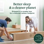 ZINUS Green Tea Foam Mattress Twin Size - 99.1cm W x 190.5cm L x 30.5cm H