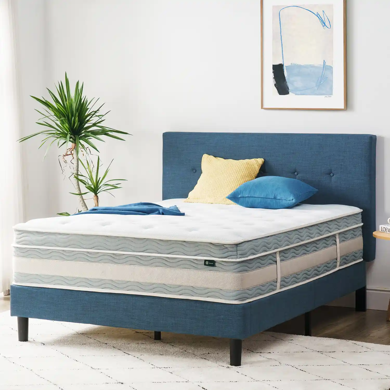 HM-HBSM-14Q - 14IN Pocket Spring Mattress