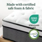 ZINUS Pocket Spring Mattress - 99.1cm W x 190.5cm L x 30.5cm H
