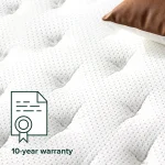 ZINUS Pocket Spring Mattress - 99.1cm W x 190.5cm L x 30.5cm H