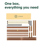 ZINUS Leah Bamboo Platform Bed Frame with Headboard