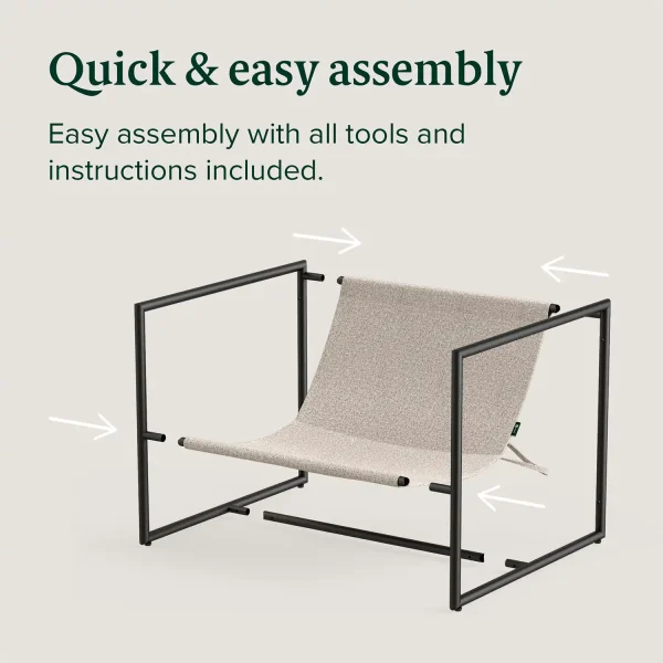 ZINUS Aidan Sling Accent Chair
