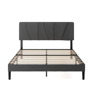 ZINUS Maya Upholstered Bed Frame with Headboard