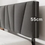 ZINUS Maya Upholstered Bed Frame with Headboard